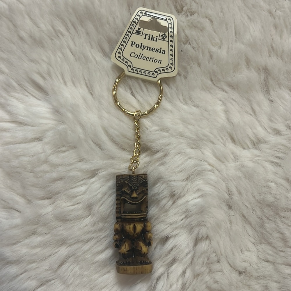 Tiki Polynesia collection, keychain. Designed in Hawaii